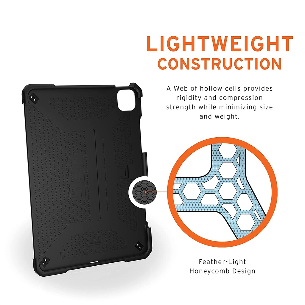 UAG iPad Pro 11" Gen 4/3/2/1 (2018-2022)/iPad Air 11"/10.9" 4th/5th/6th/7th Gen Metropolis Case