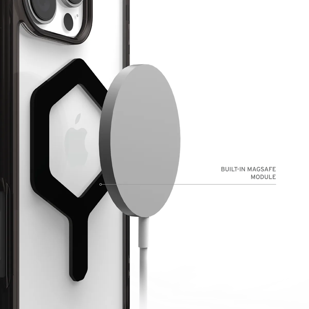 UAG iPhone 16 Pro Magsafe Plyo Case (Black/Black)