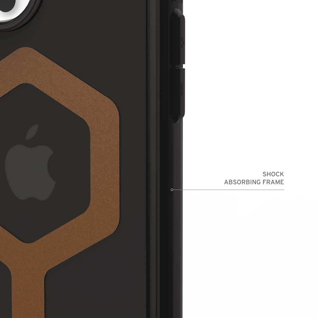 UAG iPhone 16 Pro Magsafe Plyo Case (Black/Bronze)