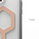 UAG iPhone 16 Pro Magsafe Plyo Case (Ice/Rose Gold)