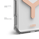 UAG iPhone 16 Pro Magsafe Plyo Case (Ice/Rose Gold)