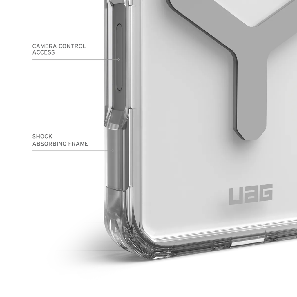 UAG iPhone 16 Pro Magsafe Plyo Case (Ice/Silver)