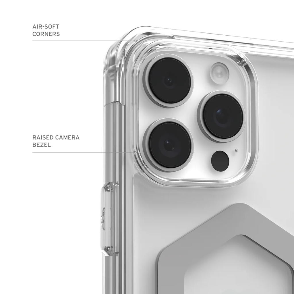 UAG iPhone 16 Pro Magsafe Plyo Case (Ice/Silver)
