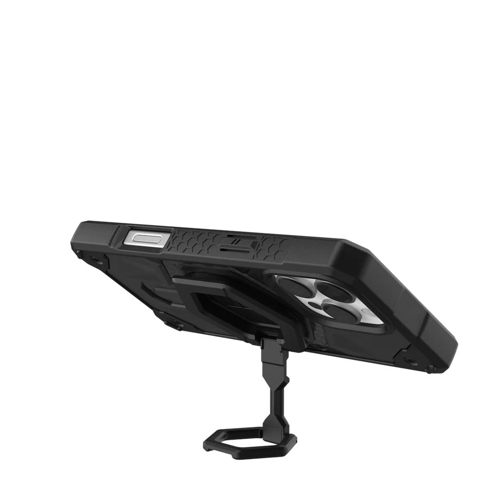 UAG iPhone 16 Pro Max MagSafe Monarch Pro Case - Carbon Fiber / Black Stand