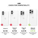 UAG iPhone 16 Pro Max Magsafe Plyo Case (Ice/Silver)