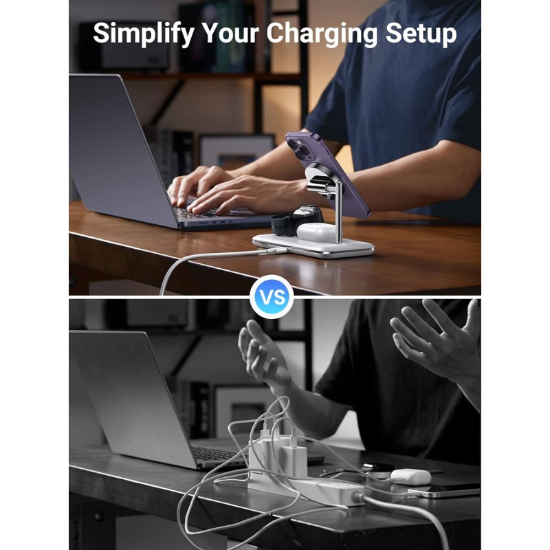 UGREEN -3in1- Wireless Charger