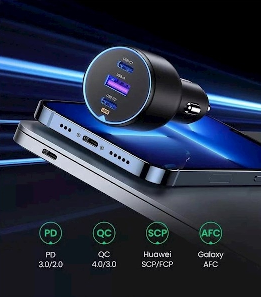 UGREEN 130W Car Charger CD293