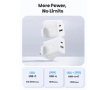 UGREEN 20W 2-Port Fast Charger UK White