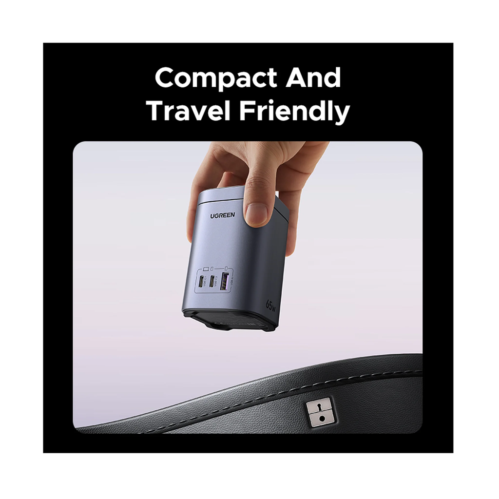 UGREEN 65W 2-in-1 GaN Desktop Fast Charger UK