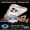 UGREEN Classy Clear Magnetic Protective Case for iPhone 16 Pro (Clear)