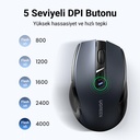 UGREEN Ergonomic wireless Mouse 2.4G 400PI Silence Design