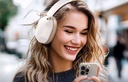 UGREEN HiTune Max5c Hybrid Active Noise-Cancelling Headphones - White