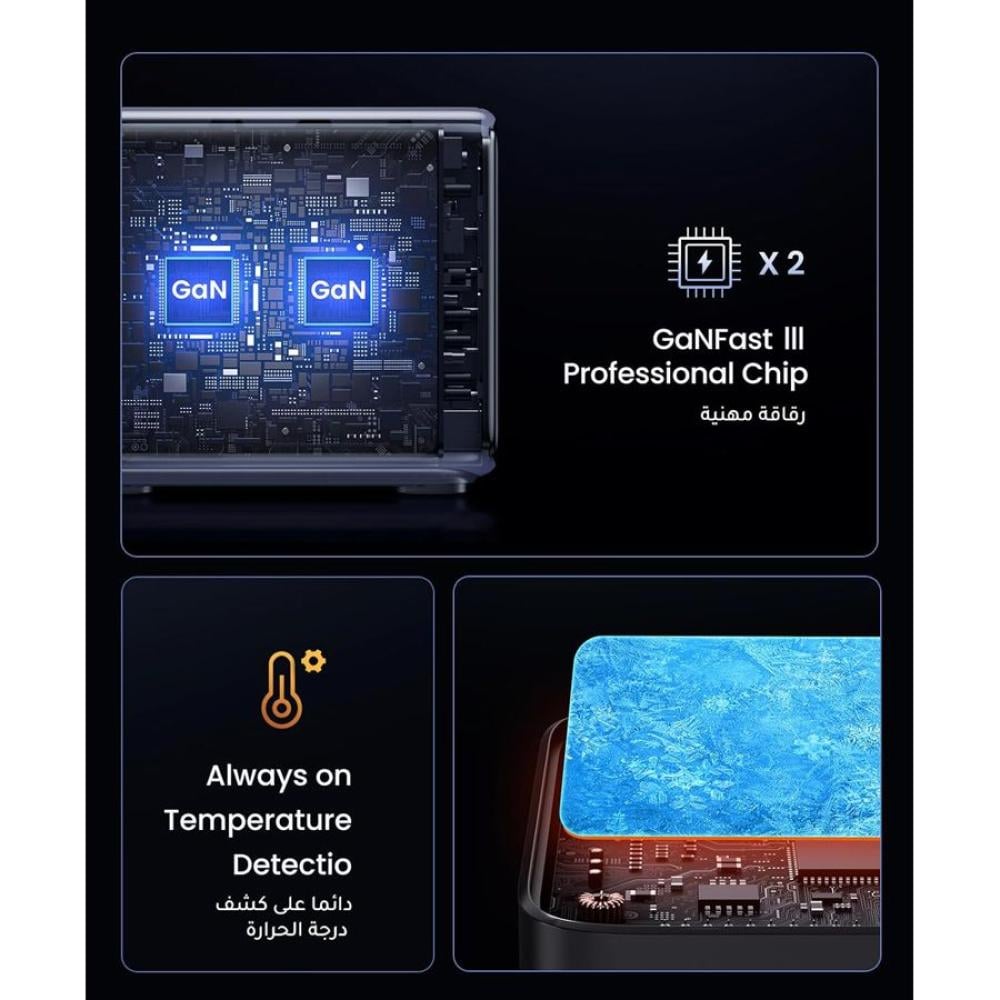 UGREEN Nexode 300W 5-Port PD GaN Fast Charger UK CD333