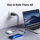 UGREEN Nexode Pro 65W 3-Port GaN Fast Charger UK 25872