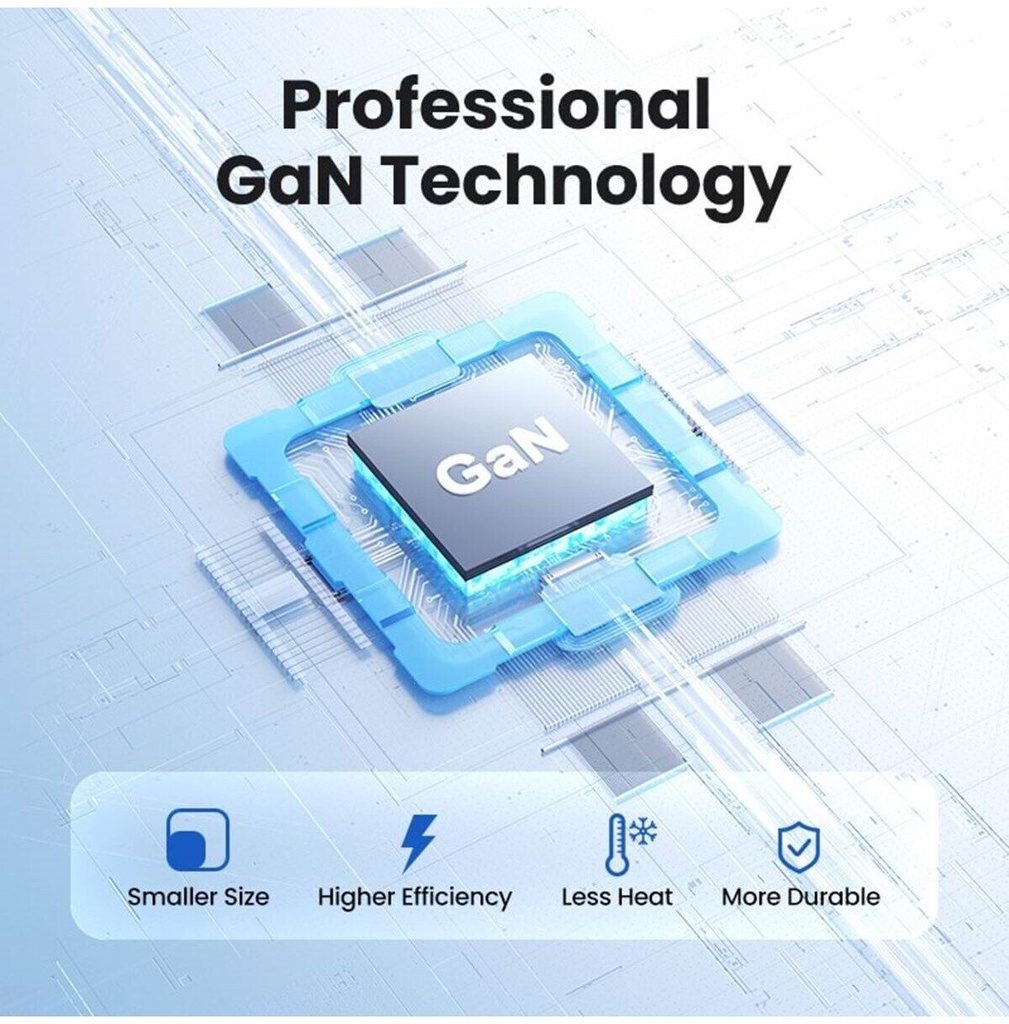 UGREEN Nexode Pro 65W 3-Port GaN Ultra-Slim Fast Charger 25356