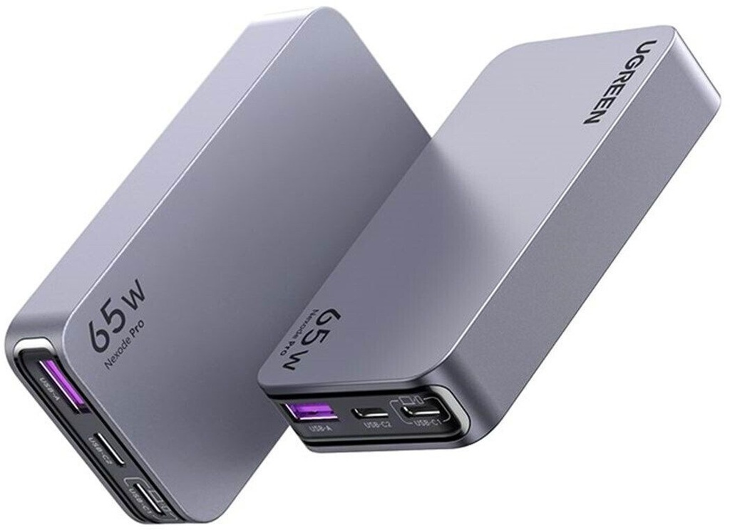 UGREEN Nexode Pro 65W 3-Port GaN Ultra-Slim Fast Charger 25356