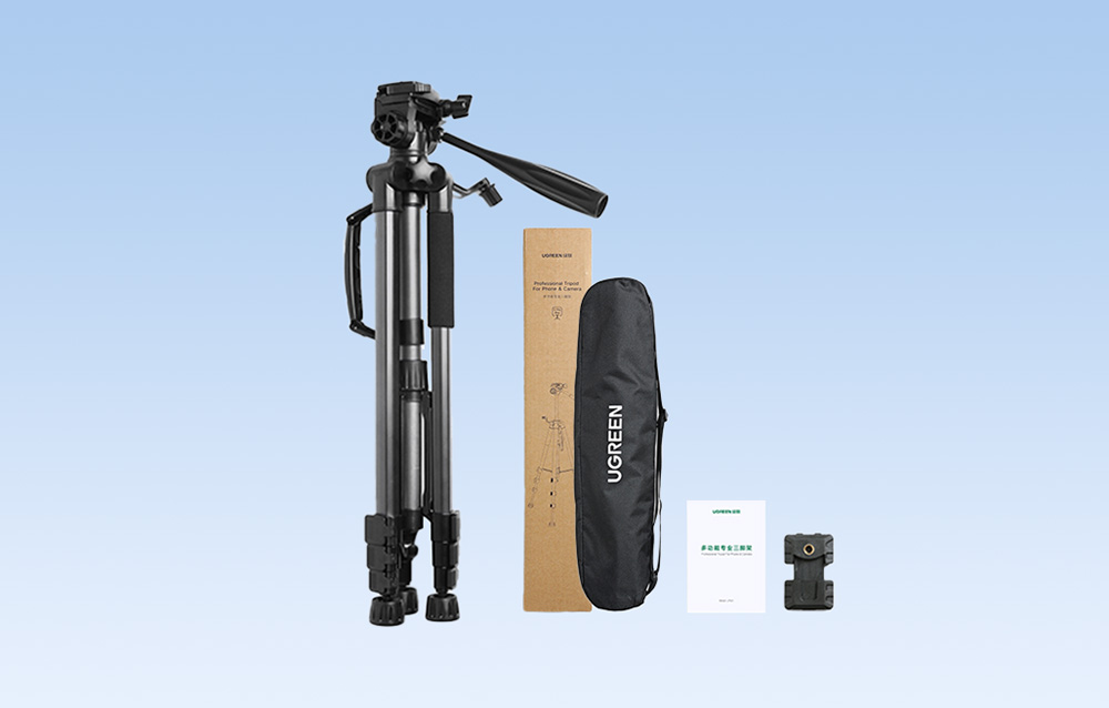 UGREEN Professional Tripod for Phone & Camera LP661