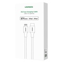 UGREEN USB-C to Lightning Cable M/M Nickel Plating ABS Shell 1.5m (White) US171