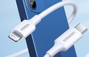 UGREEN USB-C to Lightning Cable M/M Nickel Plating ABS Shell 1.5m (White) US171