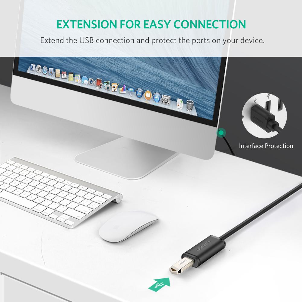 UGREEN usb 2.0 ACTIVE EXTENTION CABLE WITH CHIPEST 10MUGREEN usb 2.0 CABLE WITH CHIPEST 10M