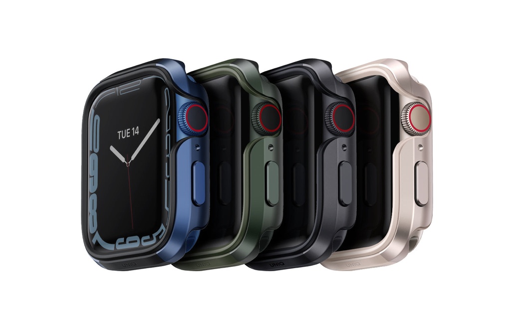 UNIQ APLE WACH CASE VALECIA BLACK 41MM