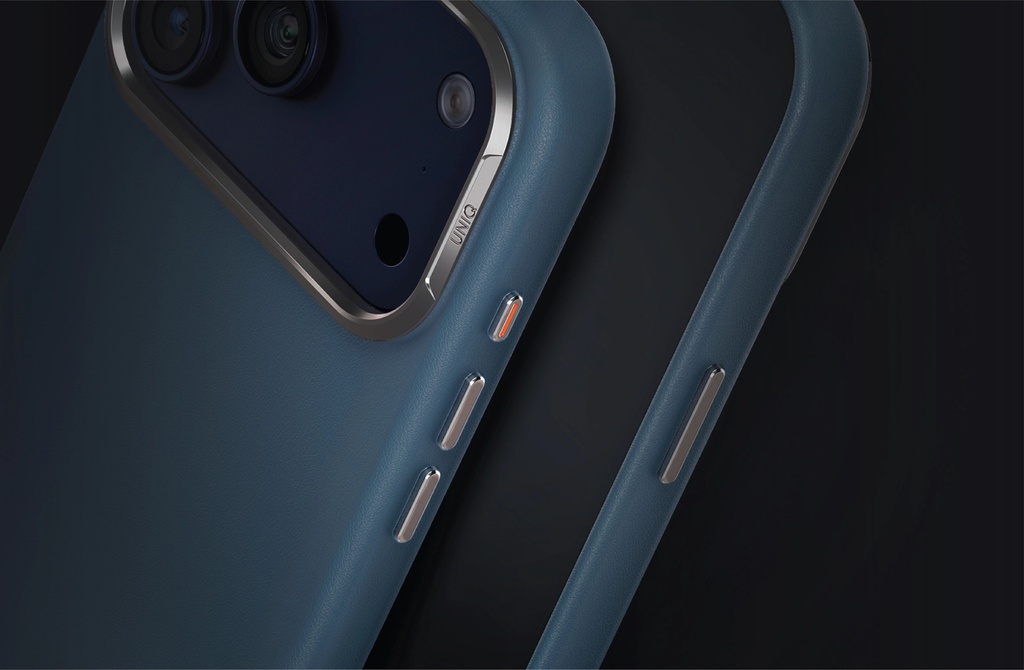 UNIQ HYBRID IPHONE 17 PRO MAX (2025) 6.9 MAGCLICK CHARGING LYDEN - ASH BLUE (ASH BLUE)