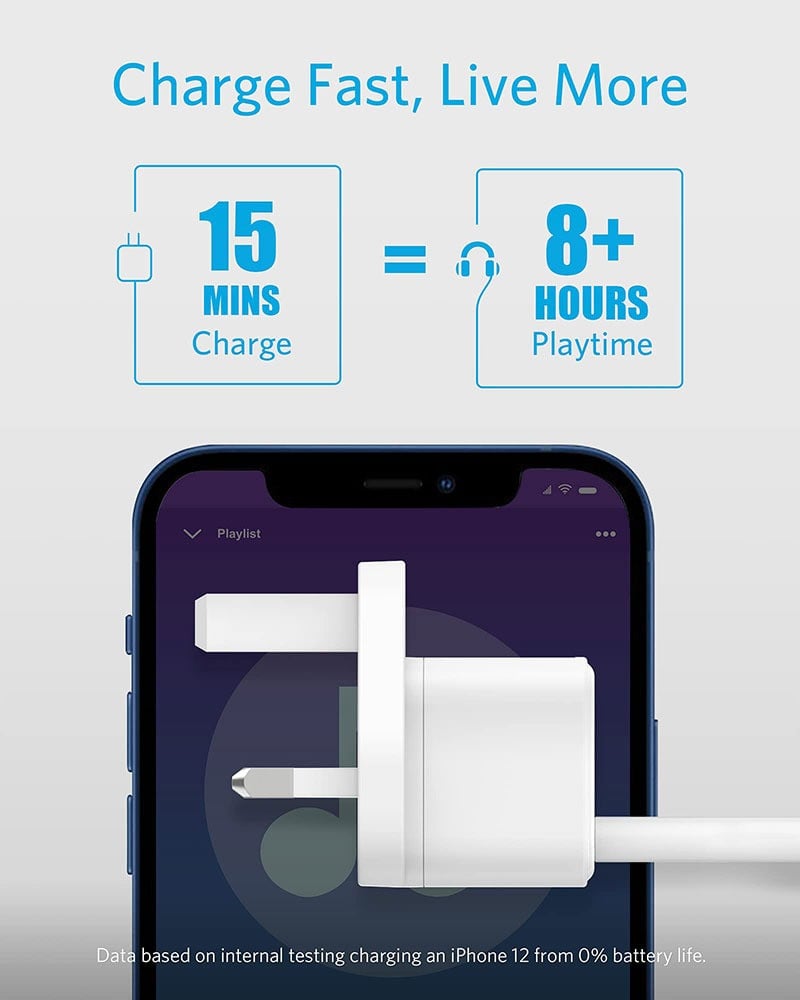 Anker PowerPort III 20W Cube -White