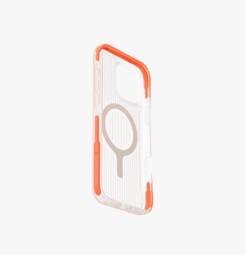 Uniq Combat Active MagSafe case for iPhone 16 Pro – Volt Orange