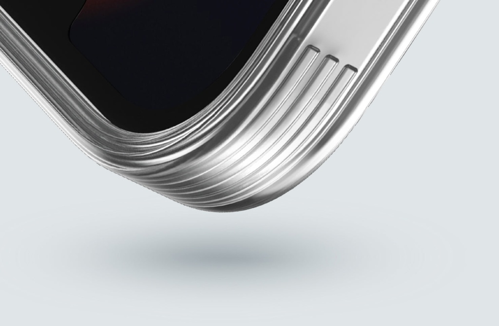 Uniq Hybrid Airfender Case for iPhone 15 Pro - Smoked Grey Tinted