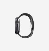 Uniq Hybrid Garde Watch Case With Screen Protection for Apple Watch 41mm - Smoked Tinted Grey