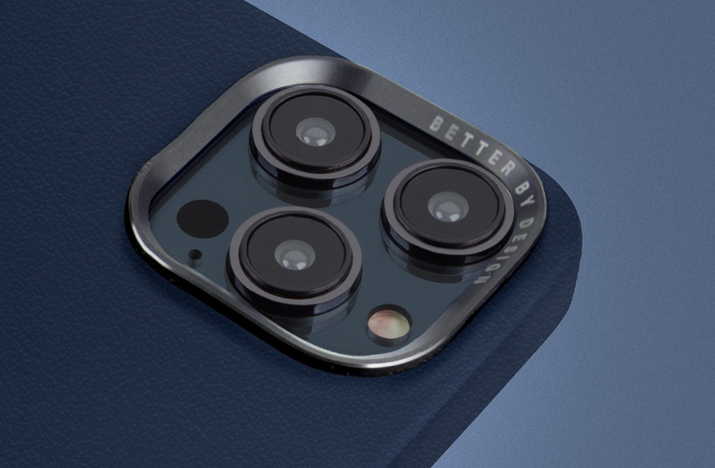 Uniq Hybrid Lyden MagSafe Case for iPhone 15 Pro - Navy Blue 