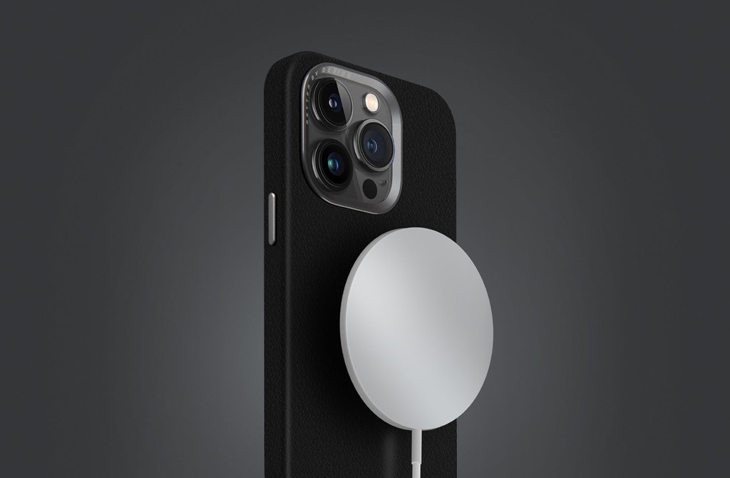 Uniq Hybrid Lyden MagSafe Case for iPhone 15 Pro Max - Flint Grey