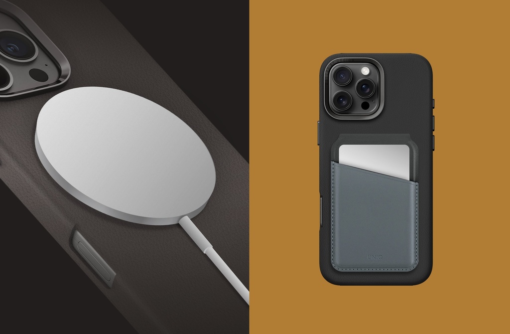 Uniq Hybrid Lyden Magsafe Case For Iphone 16 Pro - Caramel