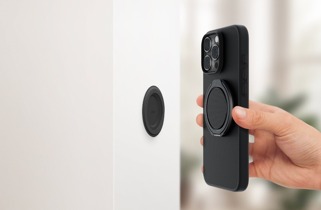 Uniq Keva Air MagSafe case with GripFit Premium for iPhone 16 Pro Max – Umber Brown