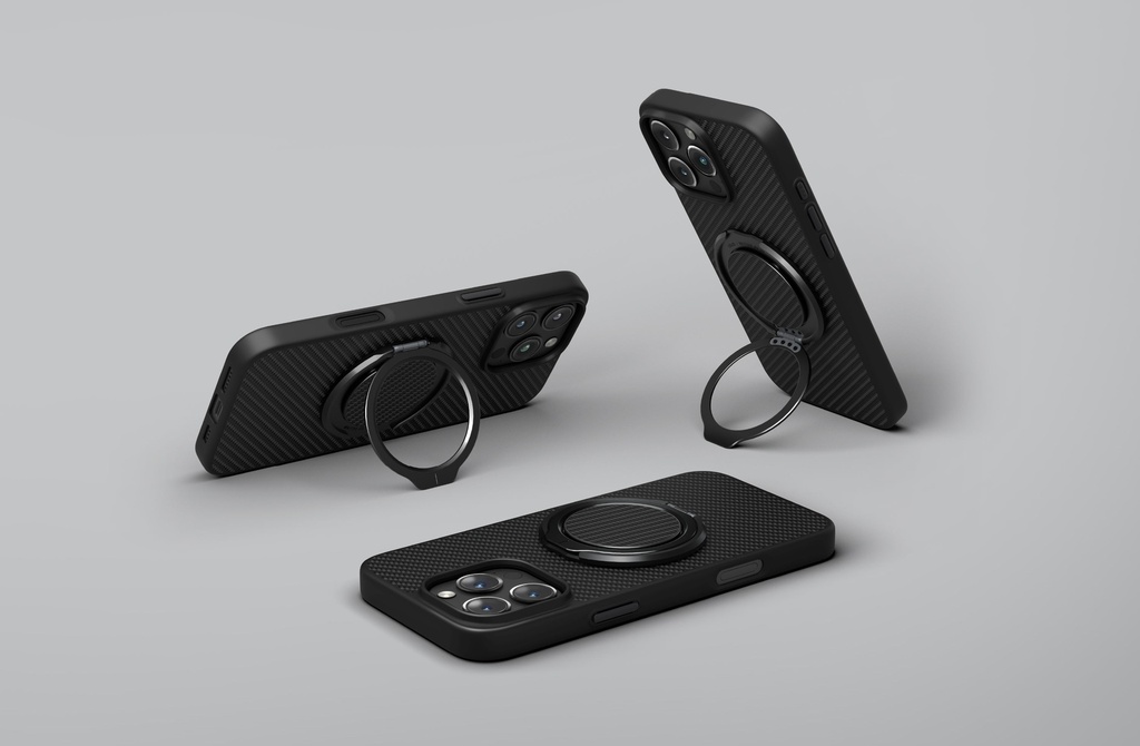 Uniq Keva Air MagSafe case with GripFit Premium for iPhone 16 Pro Max – Umber Brown