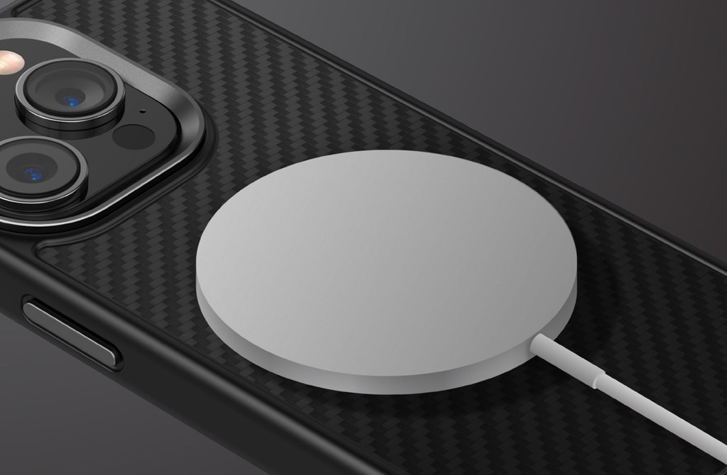 Uniq Keva MagSafe Case for iPhone 15 Pro - Carbon Black 