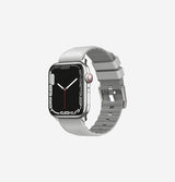 Uniq Linus Airosoft Silicone Strap For Apple Watch 41/40/38 mm - Chalk Grey 