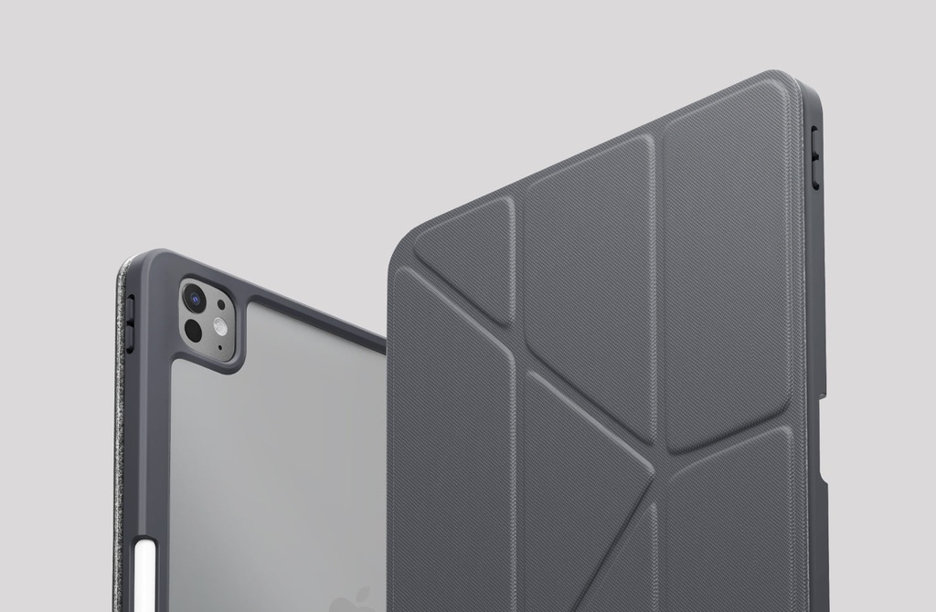 Uniq Moven Case for iPad Pro 11" M4 5th Gen - Charcoal Grey