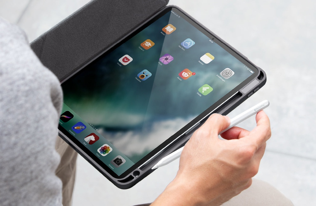 Uniq Moven Case for iPad Pro 11" M4 5th Gen - Charcoal Grey