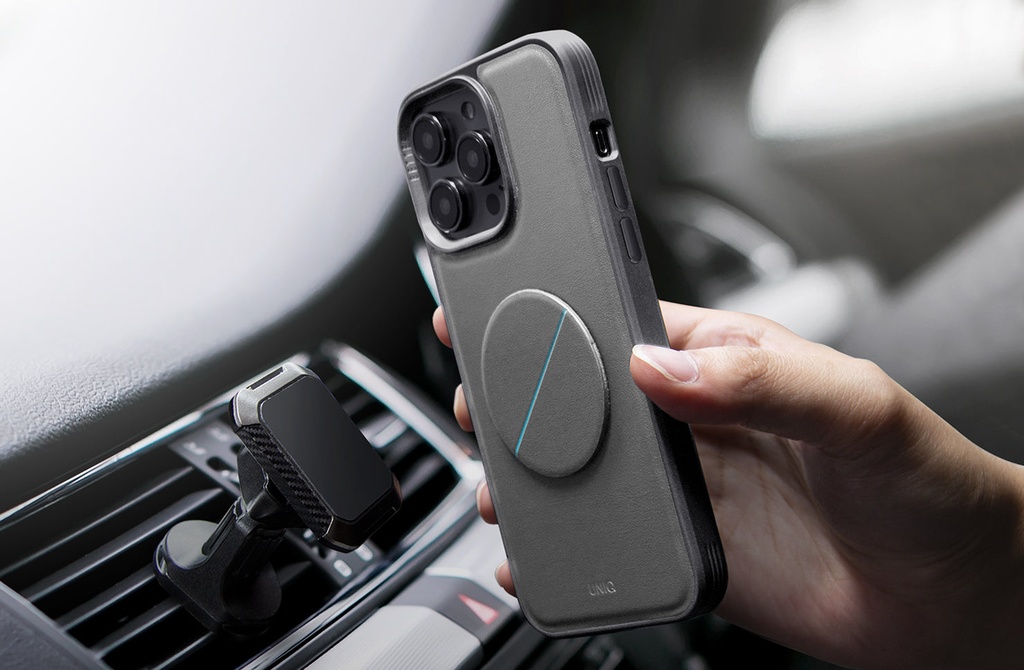 Uniq Novo Case for iPhone 14 Plus - Charcoal Grey(e)