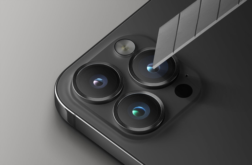 Uniq Optix Camera Lens Protector for iPhone 16 & 16 Plus – Midnight Black