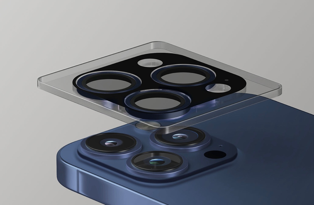 Uniq Optix CameraLens Protector for iPhone 15 / 15 Plus - Cool Mint 