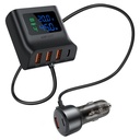 B11 138W Car Charger Splitter with Digital Display