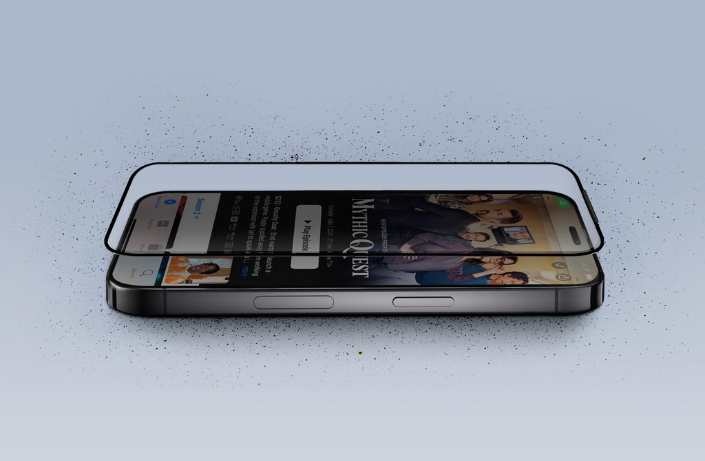 Uniq Optix VIVID Screen Protector for iPhone 15 Pro - Clear 