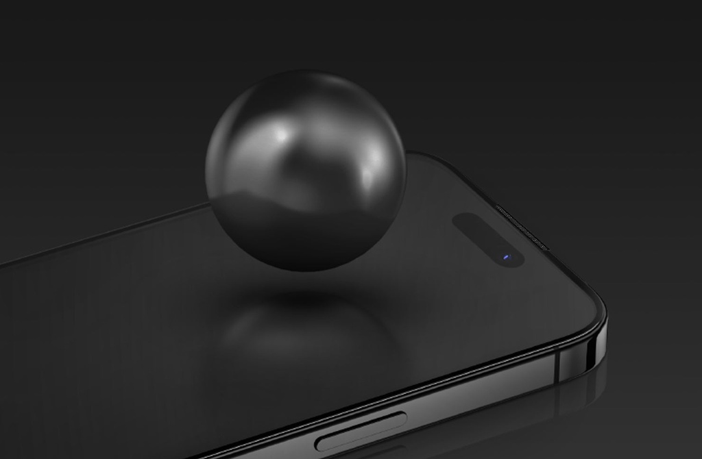 Uniq Optix Vivid Clear Glass Screen Protector for iPhone 16