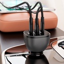 B14 165W (2*USB- C+USB-A) 3-port car charger,black