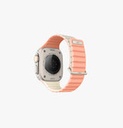Uniq Revix Evo Reversible Strap For Apple Watch 49/45/44/42mm - Crepe Pink / Ivory