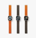 Uniq Revix Premium Edition Reverible Strap For Apple Watch 49/45/44/42mm - Prussian Blue / Mist Blue