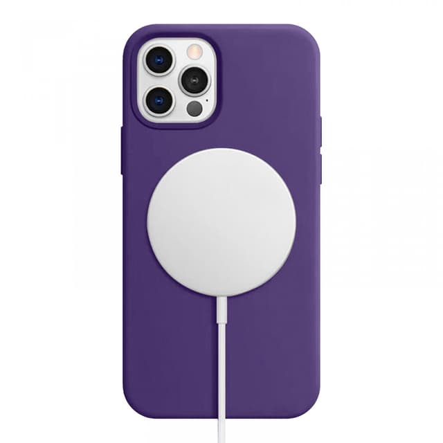 Viva Madrid Ferro Liquid Silicone Back Case For iPhone 13 Pro (6.1") - Violet [ VIVA-IP13P-FERPUR ]