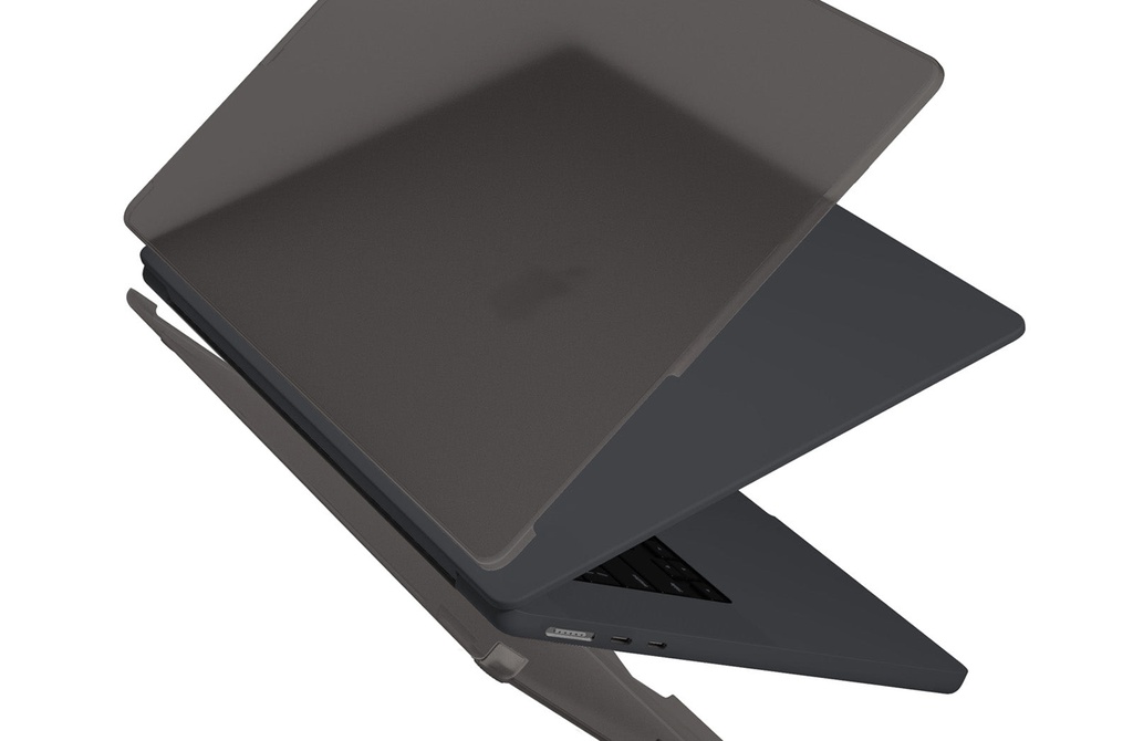 [8886Uniq Claro Case for Macbook Air 15" (2023) - Smoke Matte Grey